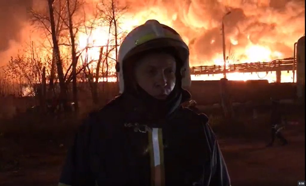 Утром 3 ноября в Твери вспыхнул крупный пожар Утром 3 ноября в Твери вспыхнул крупный пожар