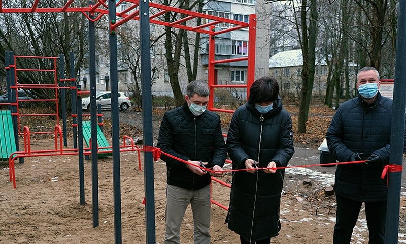 В Тверской области установили новую детскую площадку В Тверской области установили новую детскую площадку