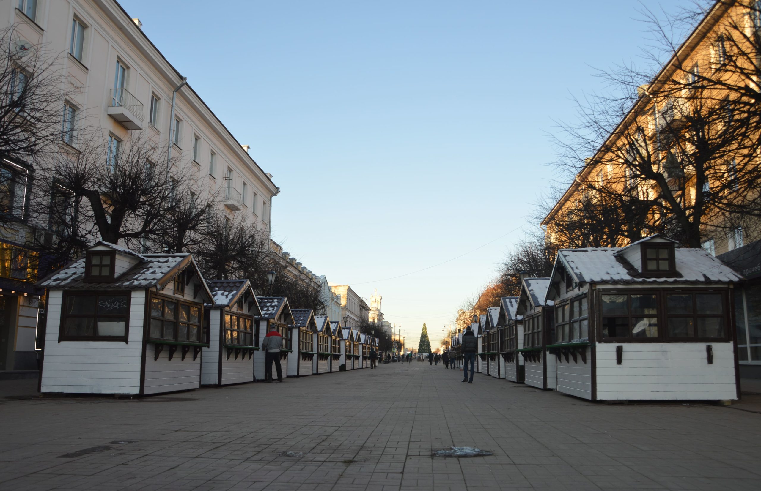 В Твери готовится к открытию Рождественская ярмарка В Твери готовится к открытию Рождественская ярмарка