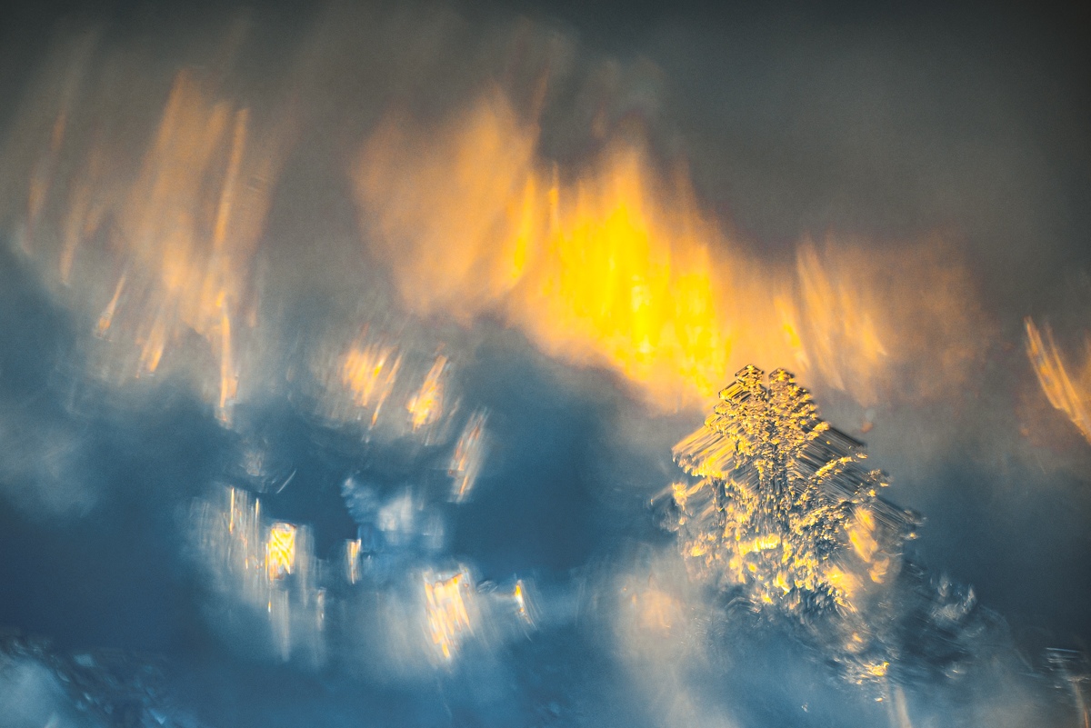 Зимняя сказка в Тверской области или "И горят снежинки в золотом огне..."