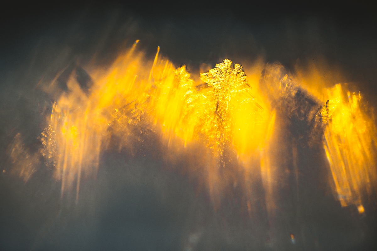 Зимняя сказка в Тверской области или "И горят снежинки в золотом огне..."