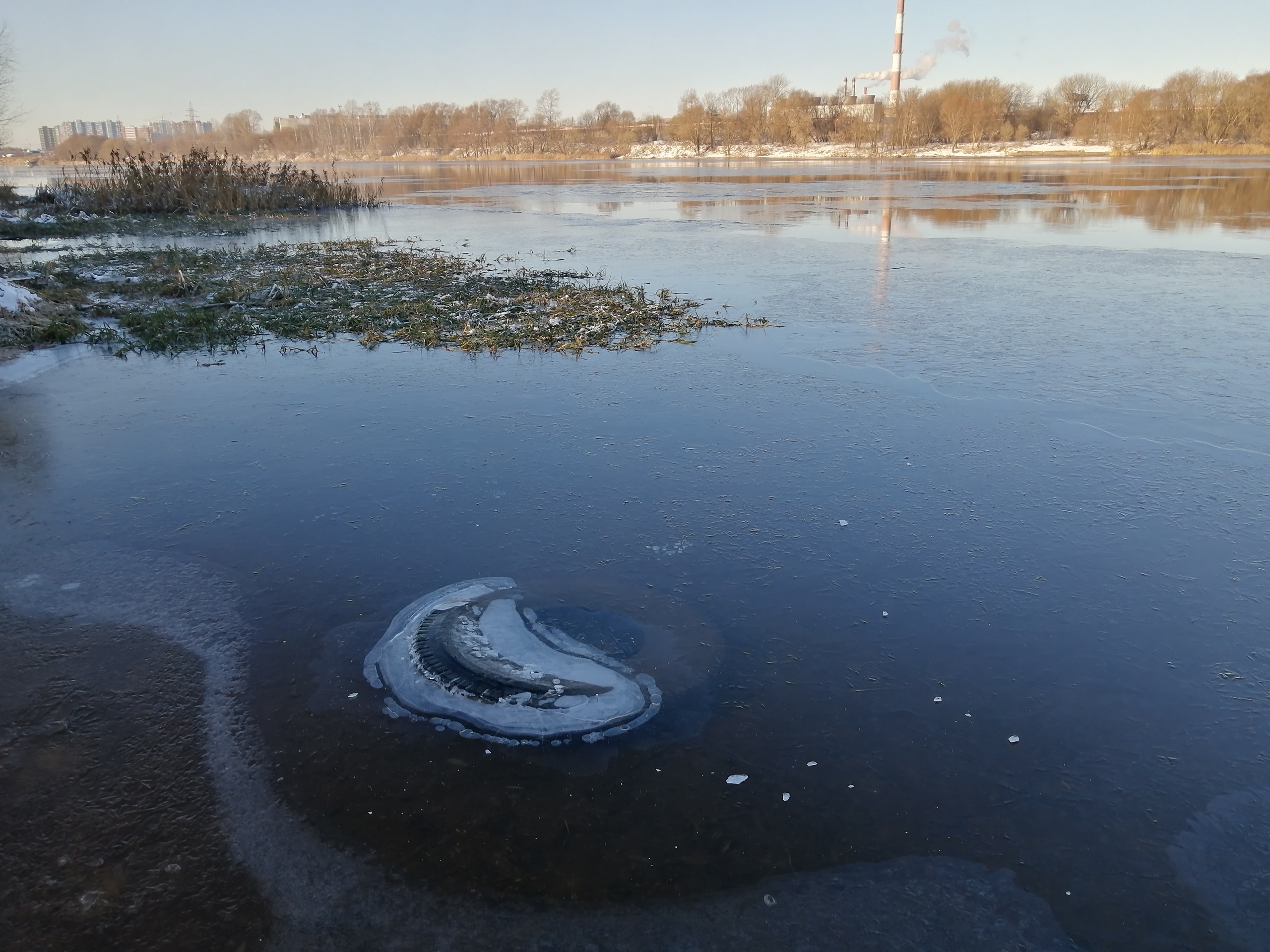 Пользователи сети делятся фотографиями морозной Твери