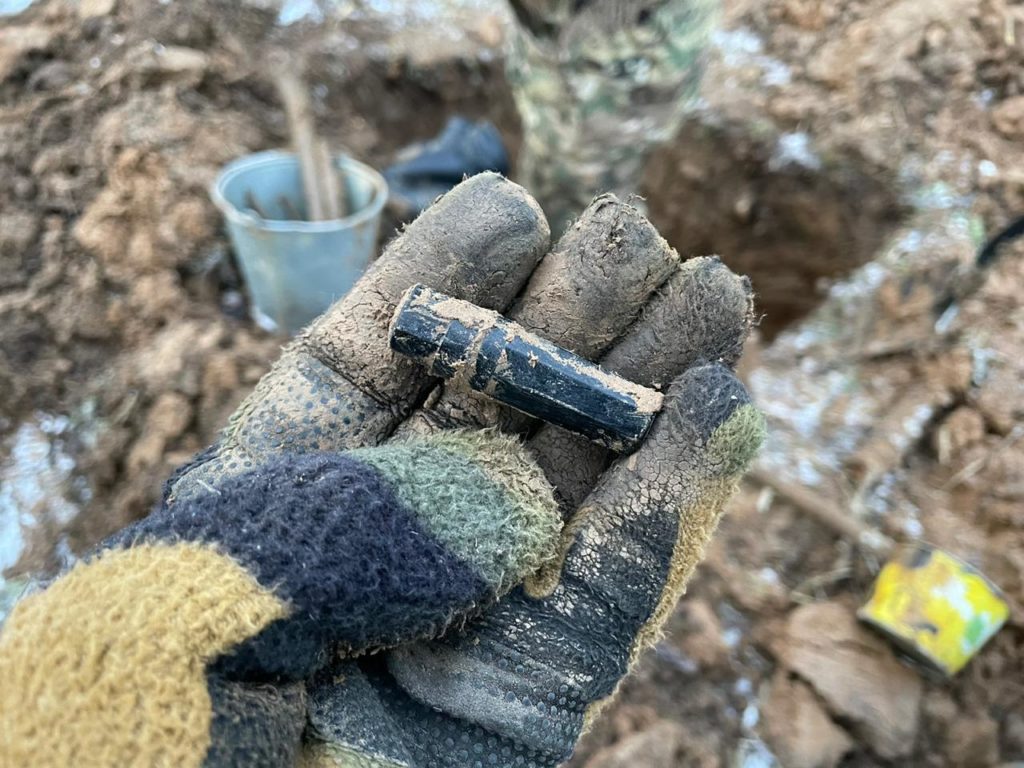 Поисковики показали новые находки подо Ржевом Поисковики показали новые находки подо Ржевом