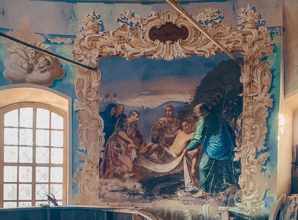 В Тверской области обнаружили одну из лучших росписей храма