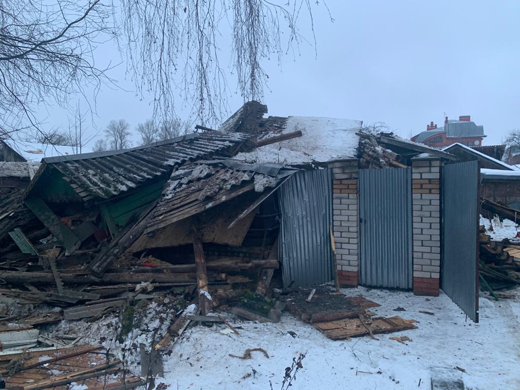 Хлопок газа полностью разрушил частный дом в Тверской области