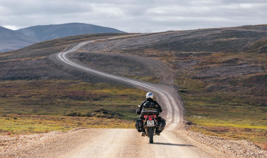 Мотопутешественник из Удомли поделился снимками суровой северной природы