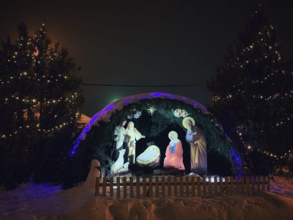 В Тверской области появилась инсталляция рождения Христа В Тверской области появилась инсталляция рождения Христа