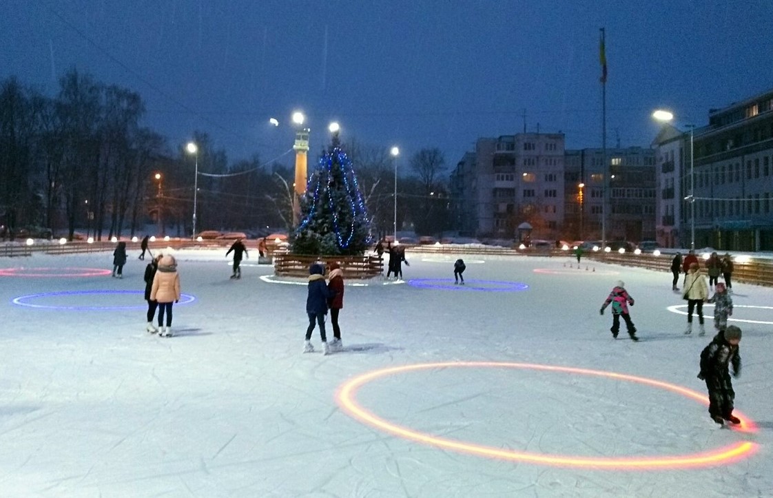 В Твери в новогодние праздники будут работать 20 катков В Твери в новогодние праздники будут работать 20 катков