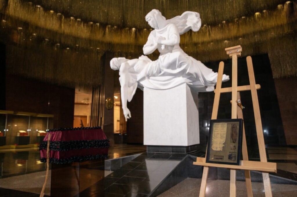 В Музее Победы передали останки красноармейца на родину в Тверской области В Музее Победы передали останки красноармейца на родину в Тверской области