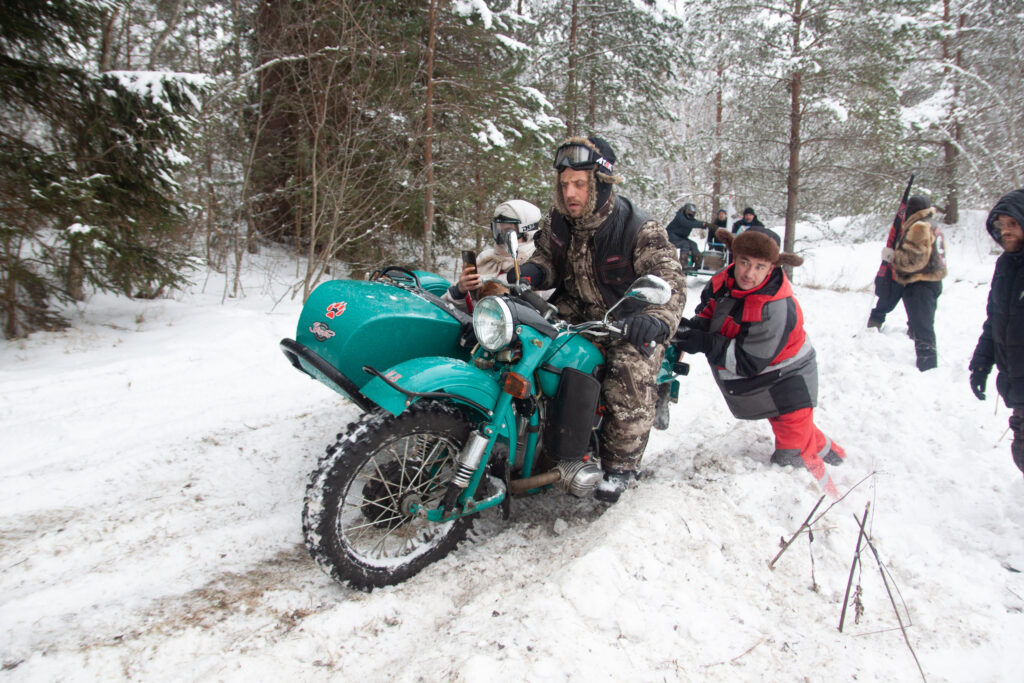 Приключения мотоциклистов в Тверской области: Фоторепортаж с зимнего мотопробега tverlife.ru - новости Твери и Тверской области
