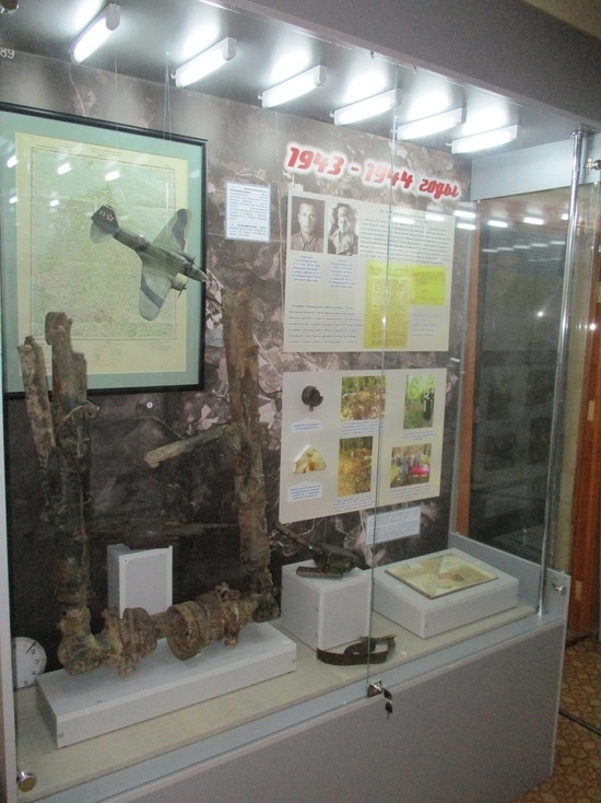 В музее в Тверской области завершили витрину, посвященную экипажу Ил-4