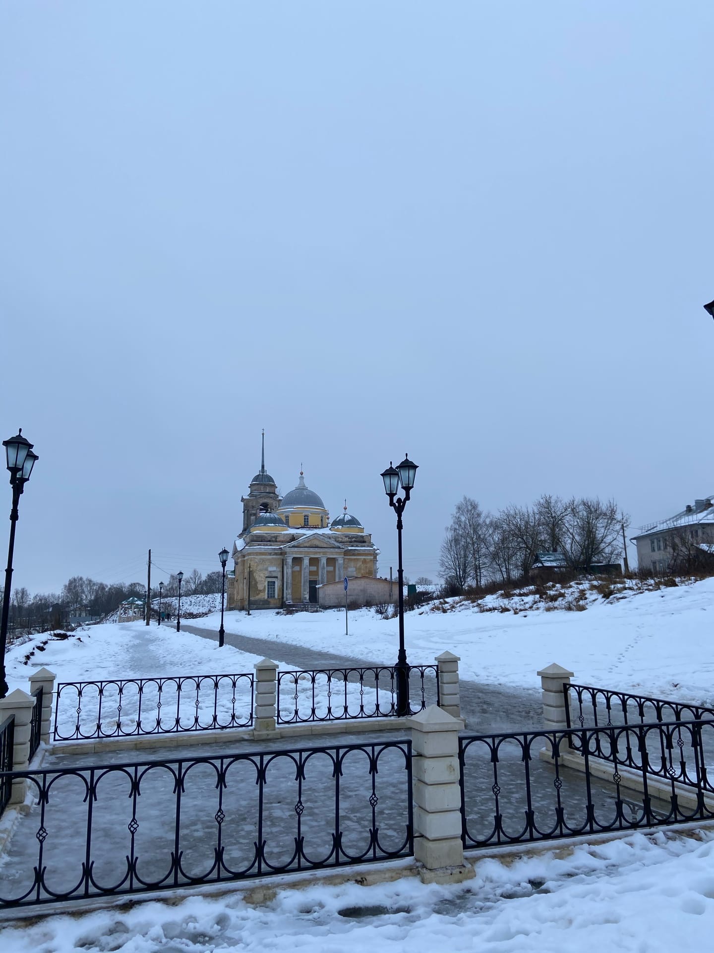 Тверской фотограф запечатлела зимнюю Старицу