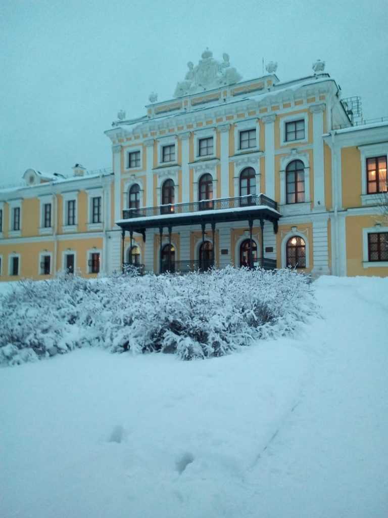 Тверская картинная галерея поделилась фото заснеженного Императорского дворца Тверская картинная галерея поделилась фото заснеженного Императорского дворца