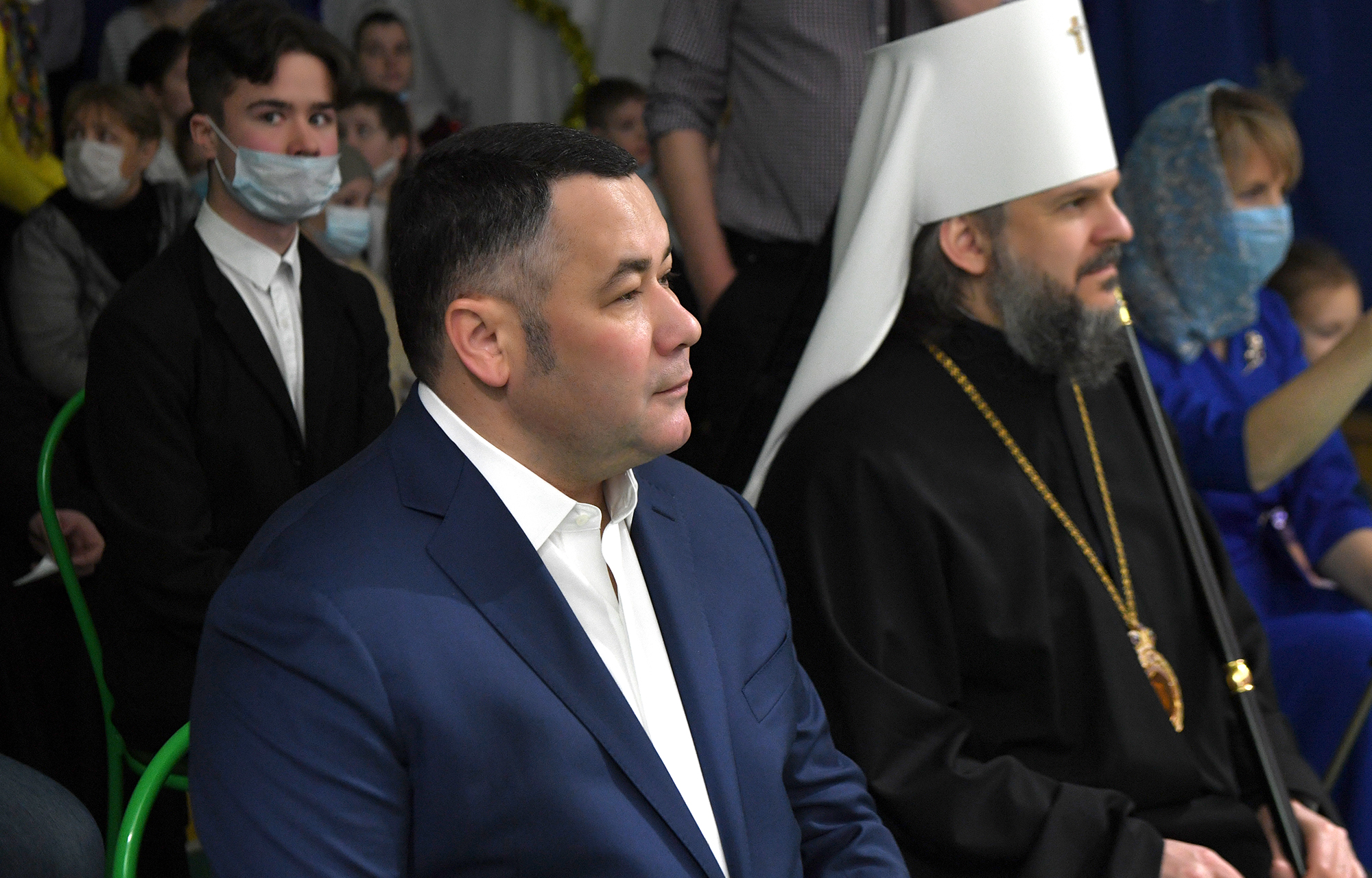 Игорь Руденя поздравил учеников Тверской епархиальной школы с Рождеством Игорь Руденя поздравил учеников Тверской епархиальной школы с Рождеством