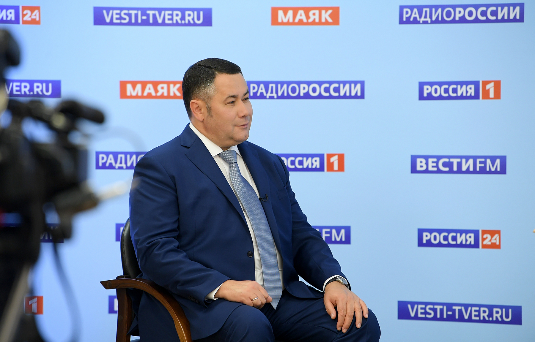 Губернатор Игорь Руденя ответит на актуальные вопросы в прямом эфире телеканала «Россия 24» Тверь новости твери и области