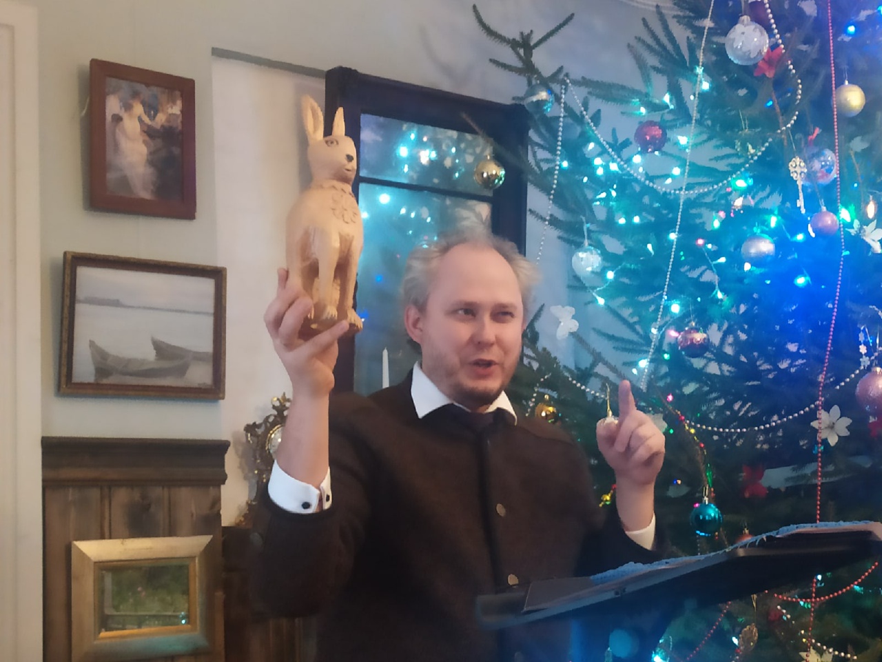 В Тверской области в один из новогодних вечеров отзвучали русские святочные рассказы