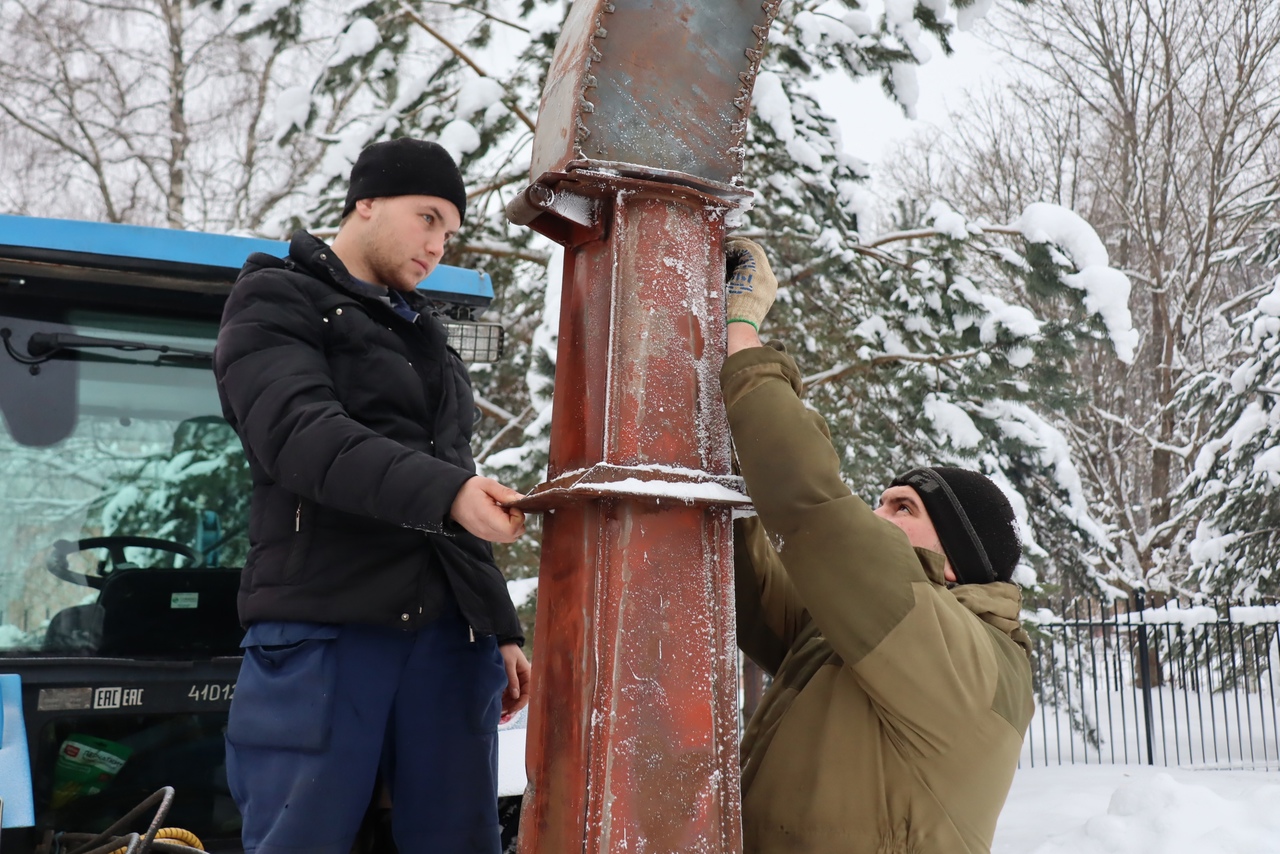 Тверские студенты-аграрии изобрели снегомет