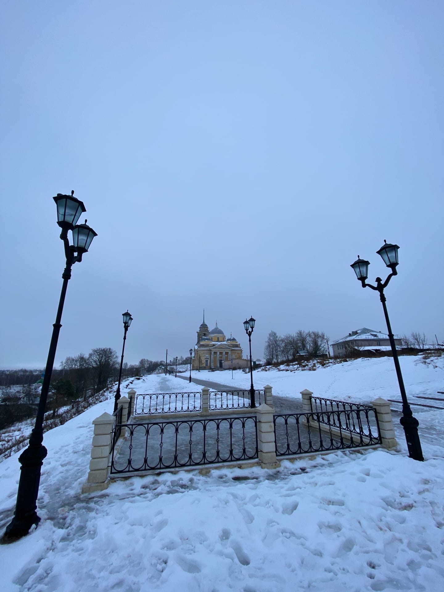 Тверской фотограф запечатлела зимнюю Старицу