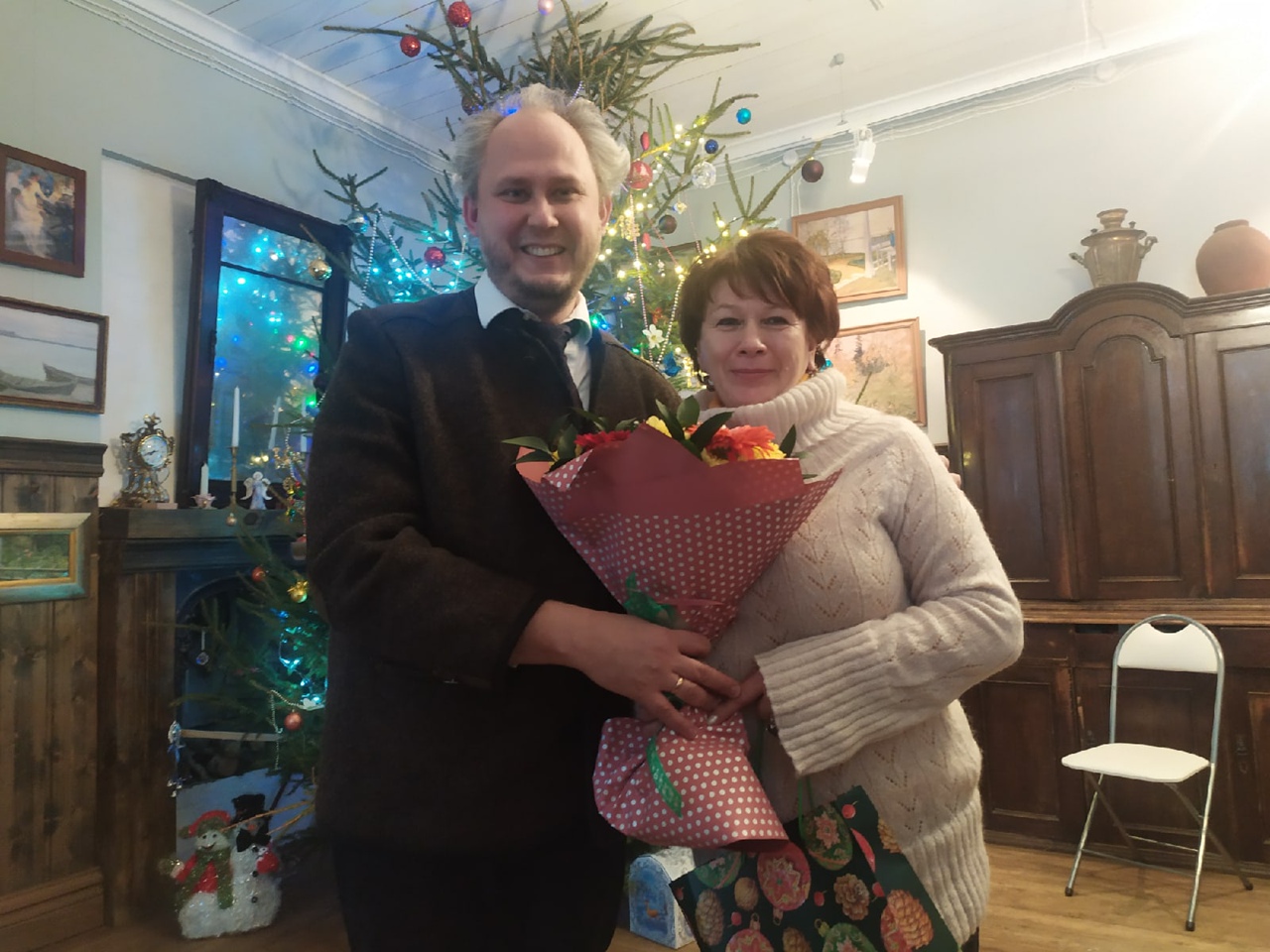 В Тверской области в один из новогодних вечеров отзвучали русские святочные рассказы