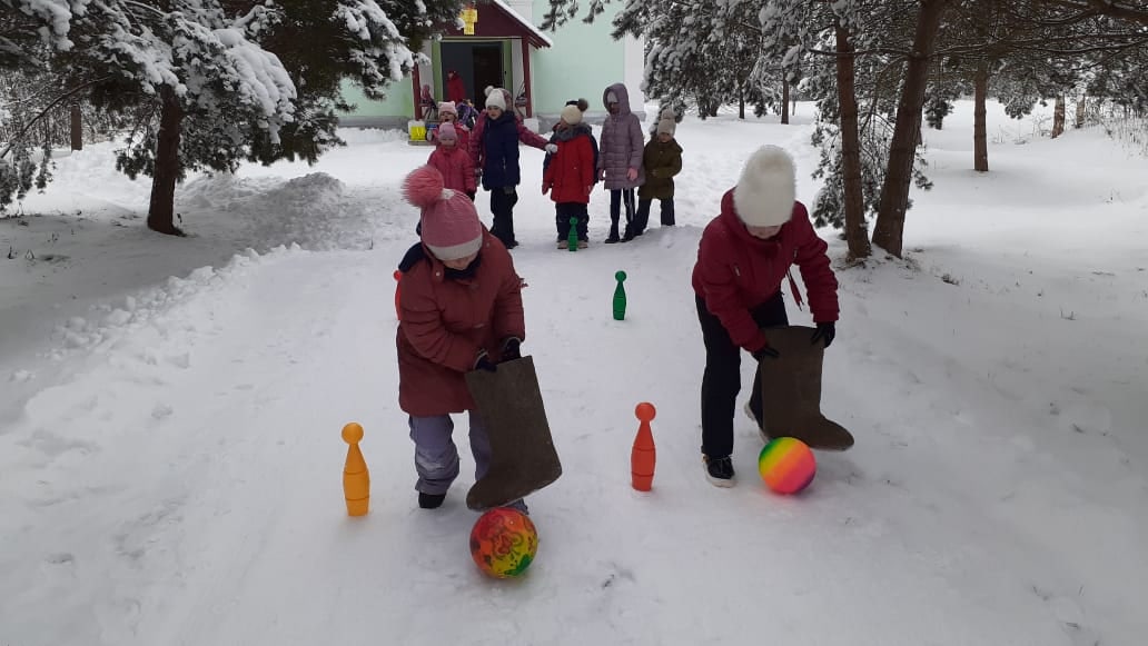 В Ржевском районе состоялся праздник "Зимние забавы"
