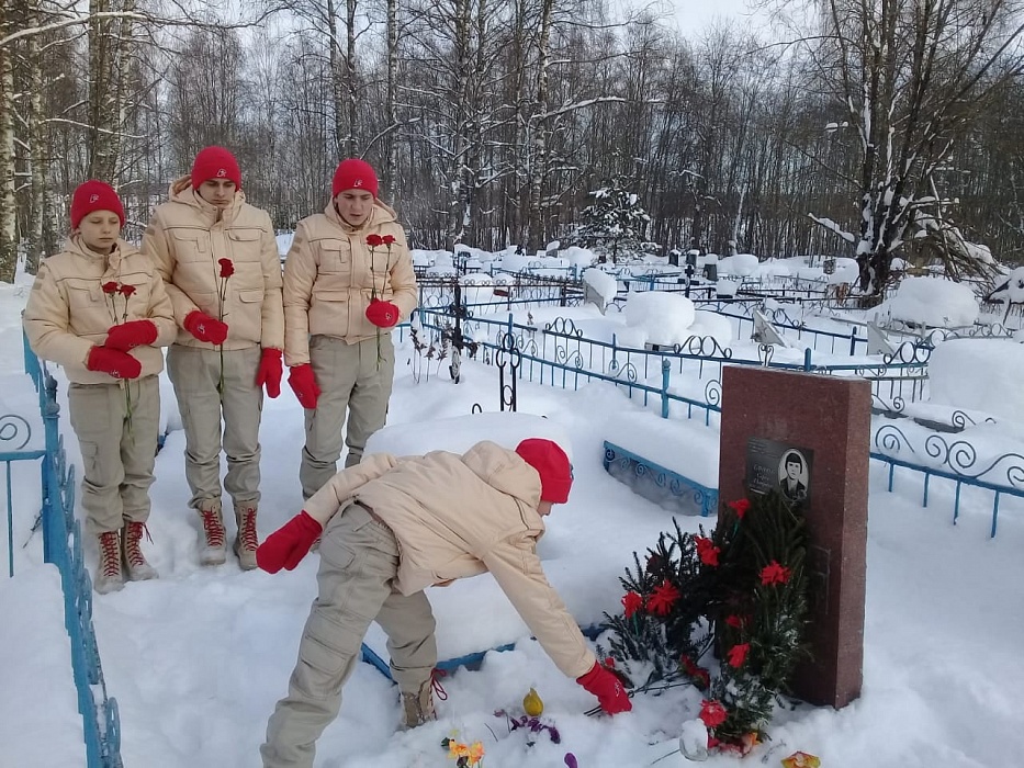 Юнармейцы из Сандово почтили память героев