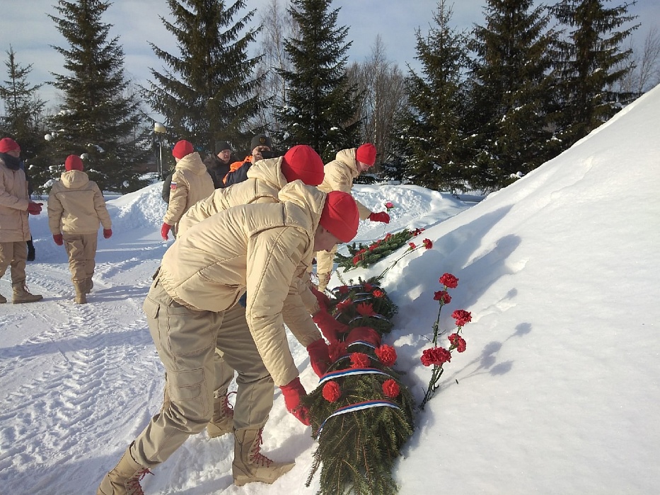 Юнармейцы из Сандово почтили память героев