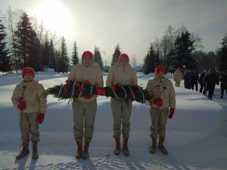Юнармейцы из Сандово почтили память героев