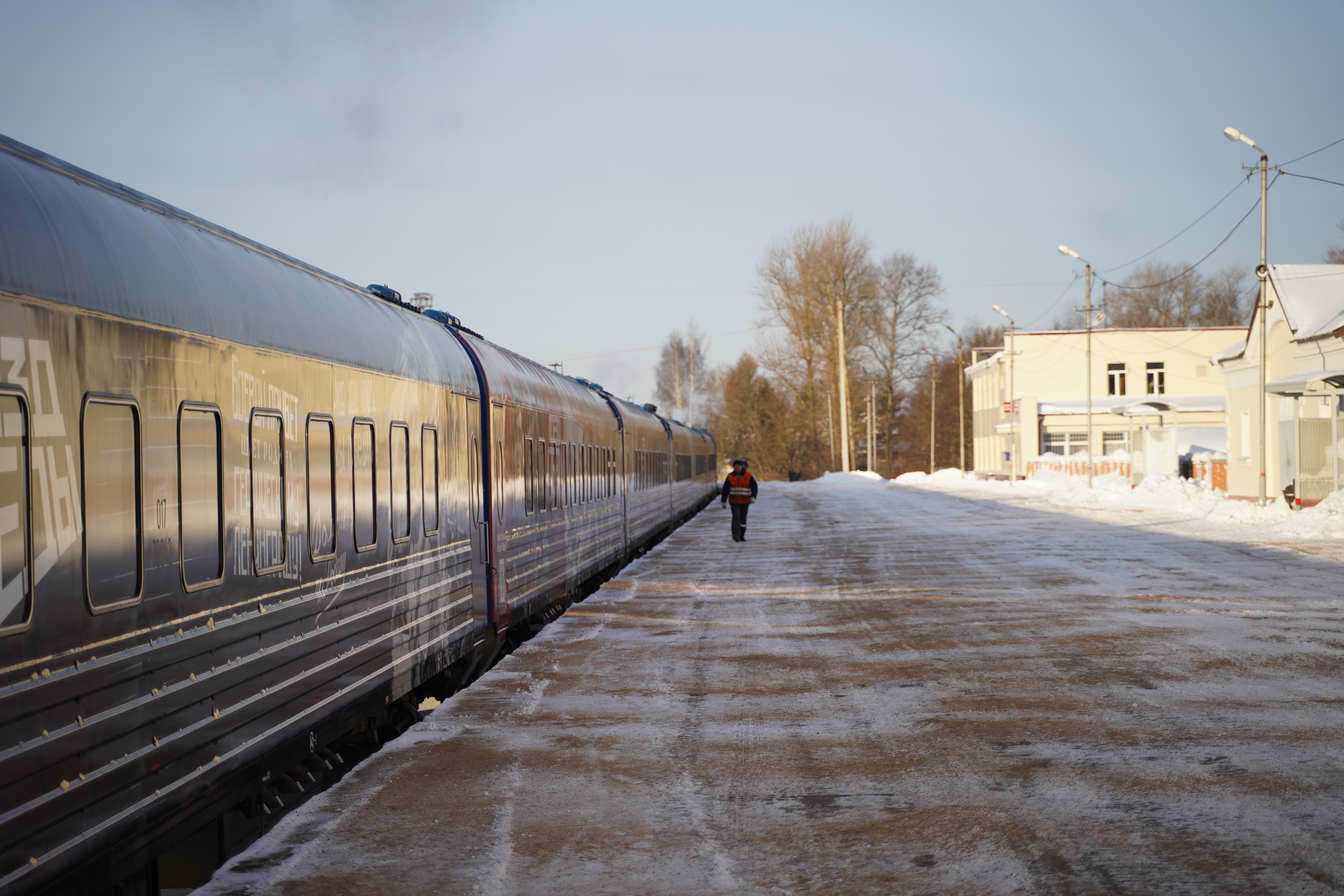В Ржев в День защитника Отечества прибыл "Поезд Победы" В Ржев в День защитника Отечества прибыл "Поезд Победы"