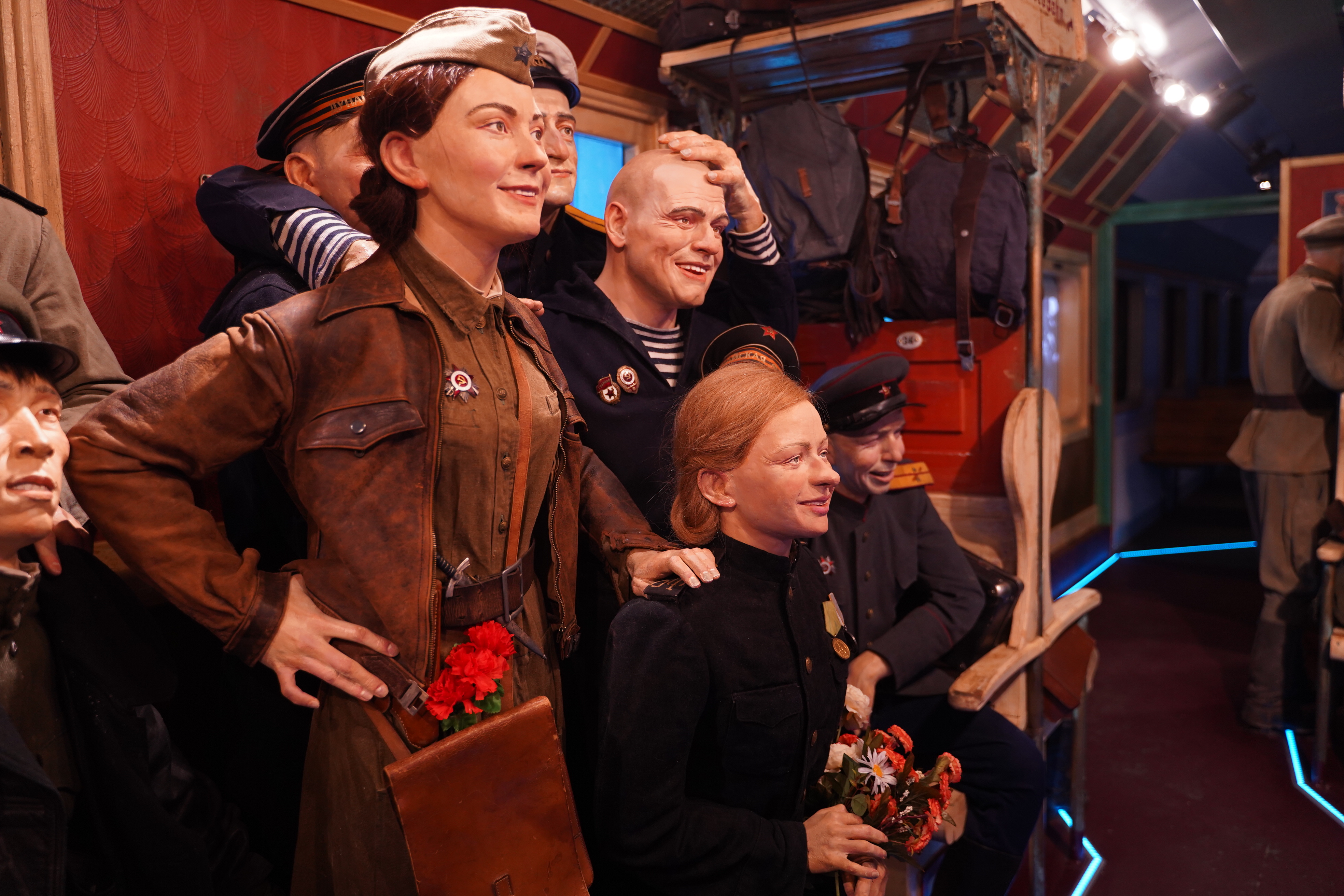 На передвижной экспозиции «Поезд Победы» в Ржеве Тверской области побывал 50-тысячный посетитель