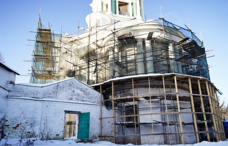 Реставрационные работы в Борисоглебском монастыре в Торжке планируется завершить в 2021 году