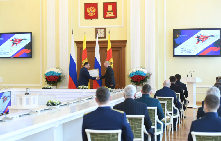 Игорь Руденя вручил государственные награды жителям Тверской области