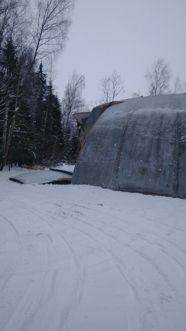 Мистический шар в Тверской области развалился на части