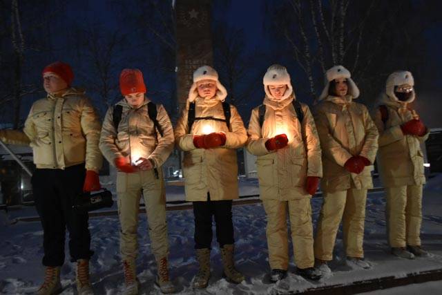 В Западной Двине состоялась акция "Свеча Памяти" культурные новости