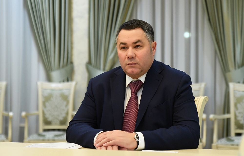 Игорь Руденя и Наталья Виноградова обсудили газификацию Лихославльского района