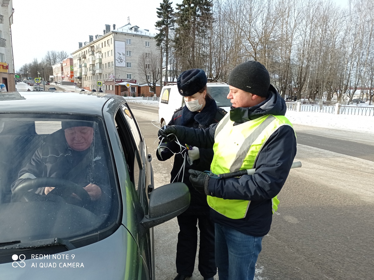 Ветераны дорожной полиции вышли на Бологовские дороги