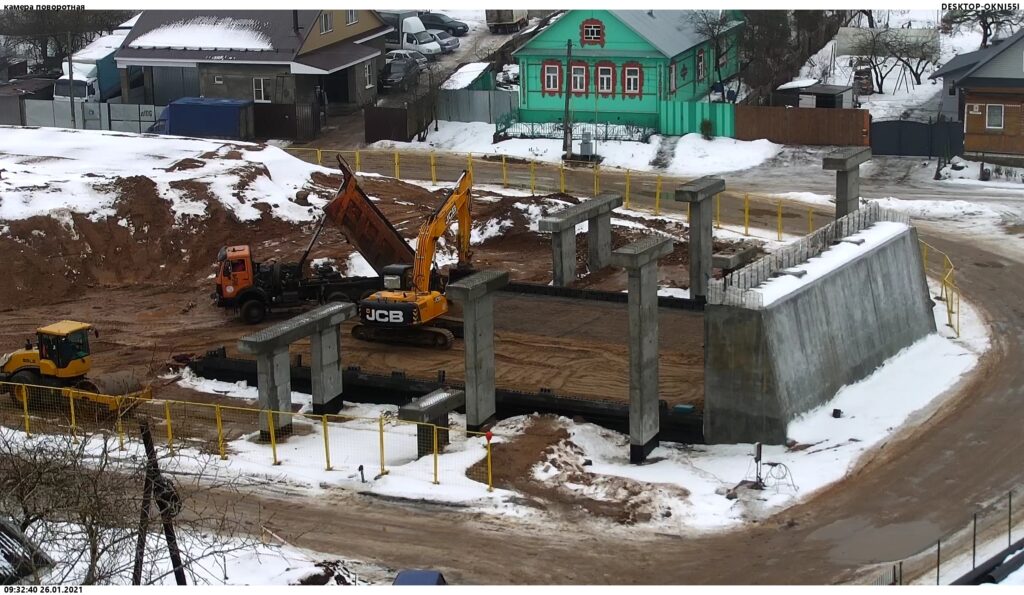 В городе Тверской области началось строительство пролетов будущего путепровода тверь мост