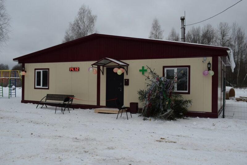 В Конаковском районе устанавливают модульную врачебную амбулаторию