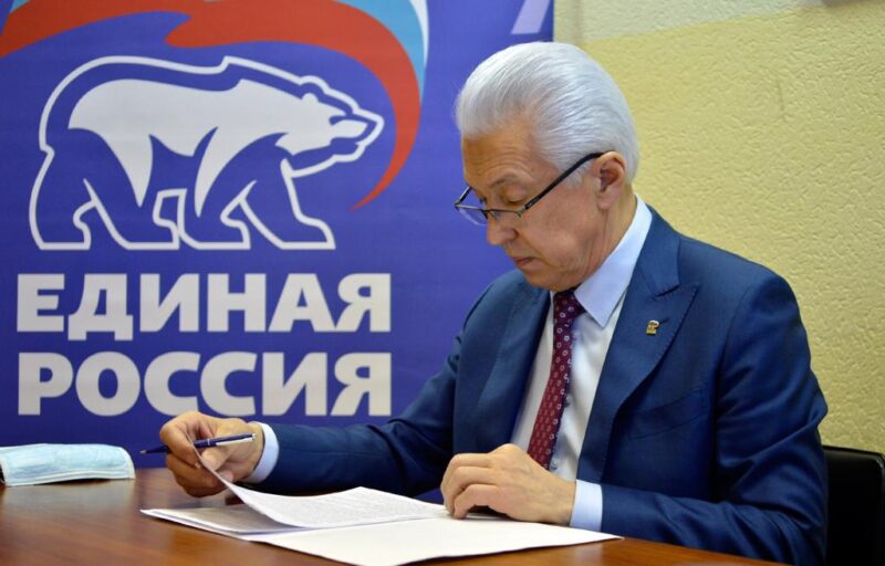 Игорь Руденя и Владимир Васильев обсудили вопросы развития Тверской области