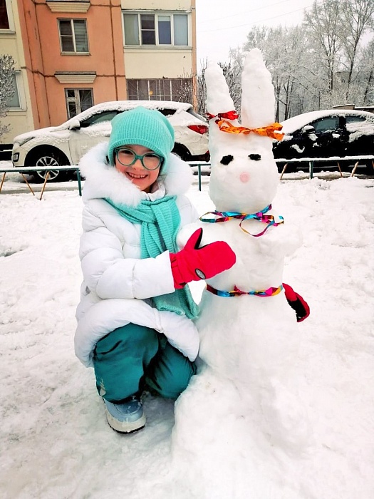 112 снеговиков слепили жители Конаково для участия в конкурсе