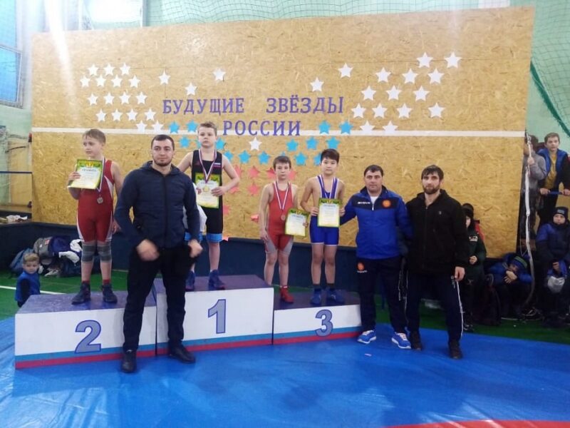 Юные борцы из Сандовского округа приняли участие в соревнованиях «Будущие звёзды России»