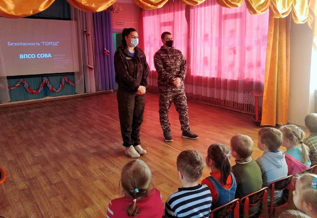 Волонтеры ВПСО "Сова" посетили детский сад в Бологое Волонтеры ВПСО "Сова" посетили детский сад в Бологое