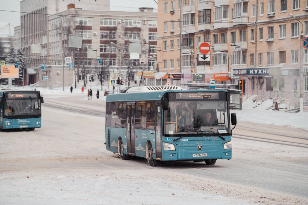 Тверские автобусы в праздники перевезли 900 тысяч пассажиров