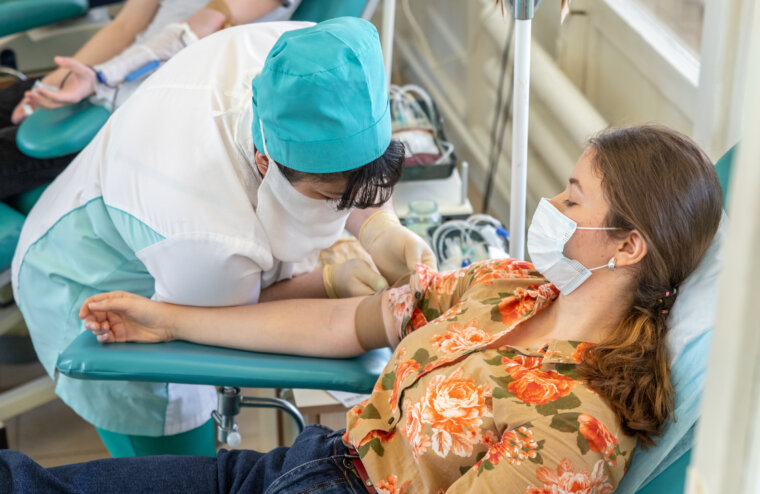 "День Донора" студенты ТвГТУ провели на станции переливания крови