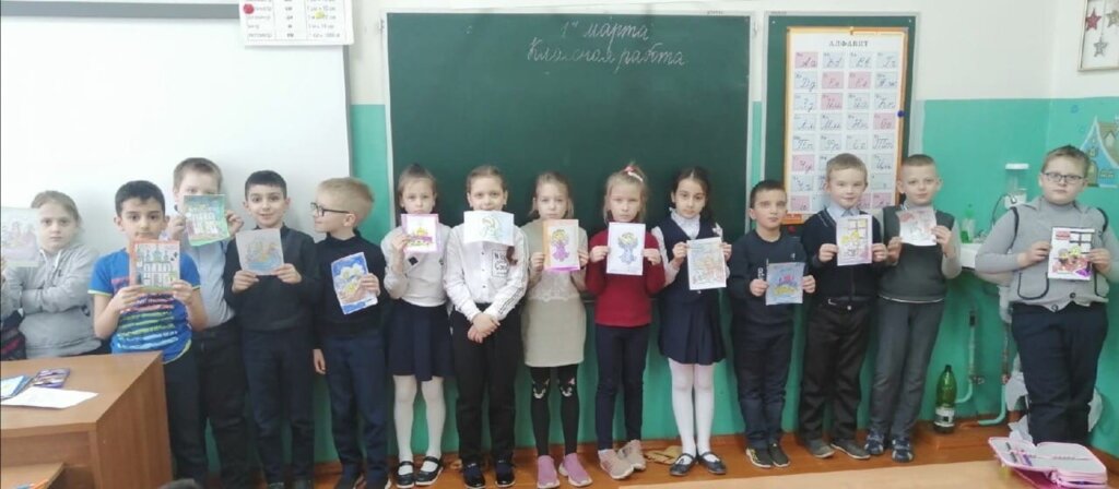 В школе Ржевского района прошло мероприятие "Божий мир глазами детей"