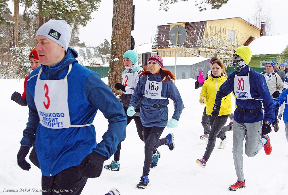 Женский праздник запомнился жителям Конаково легкоатлетическим пробегом