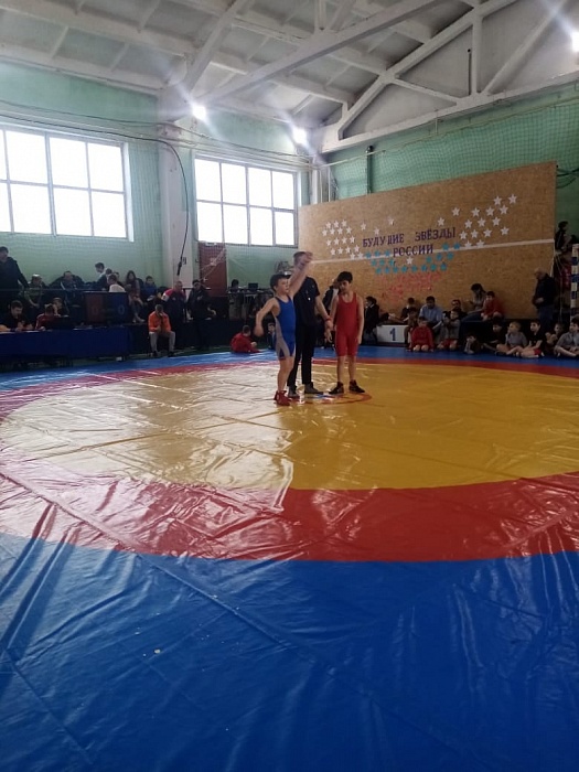 Юные борцы из Сандовского округа приняли участие в соревнованиях «Будущие звёзды России»