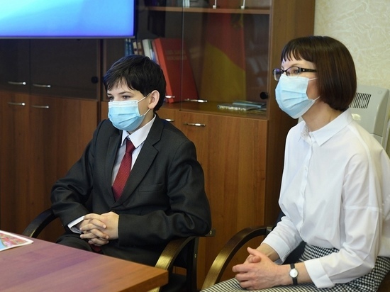 Тверской школьник предоставил проект благоустройства Твери на приеме у губернатора