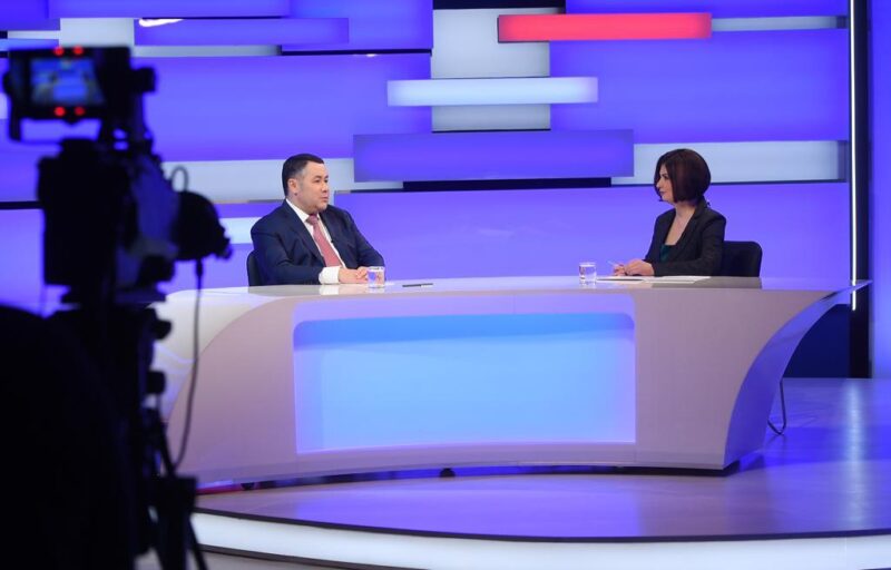 В прямом эфире на телеканале «Россия 24» губернатор ответит на актуальные вопросы Игорь Руденя в прямом эфире отвечает на главные вопросы