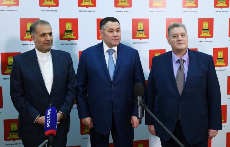 Губернатор Игорь Руденя и посол Республики Иран в РФ Казем Джалали обсудили развитие экономического сотрудничества Губернатор Игорь Руденя и посол Республики Иран в РФ Казем Джалали обсудили развитие экономического сотрудничества