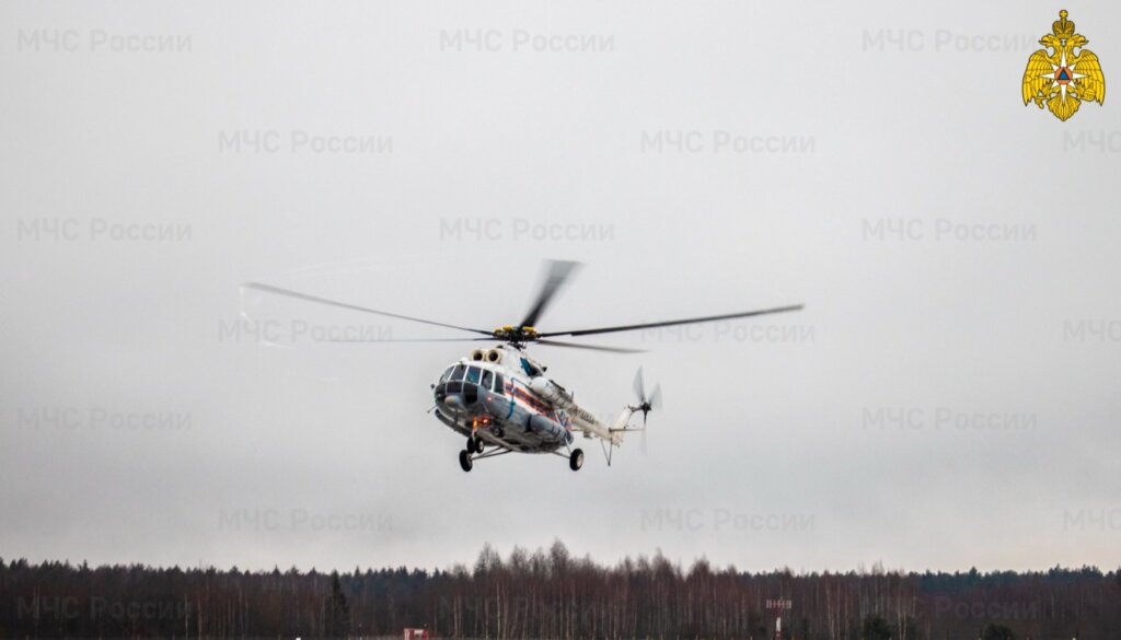 Тверскую пациентку доставили на вертолете в Санкт-Петербург Тверскую пациентку доставили на вертолете в Санкт-Петербург